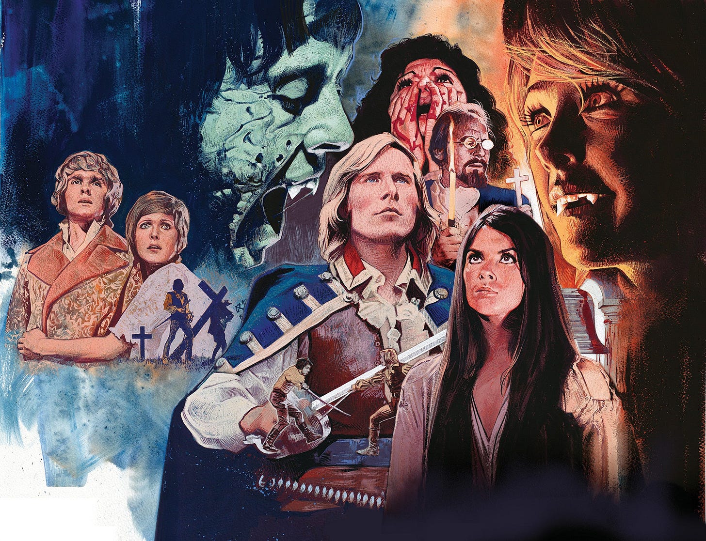 Captain Kronos poster Captain Kronos poster