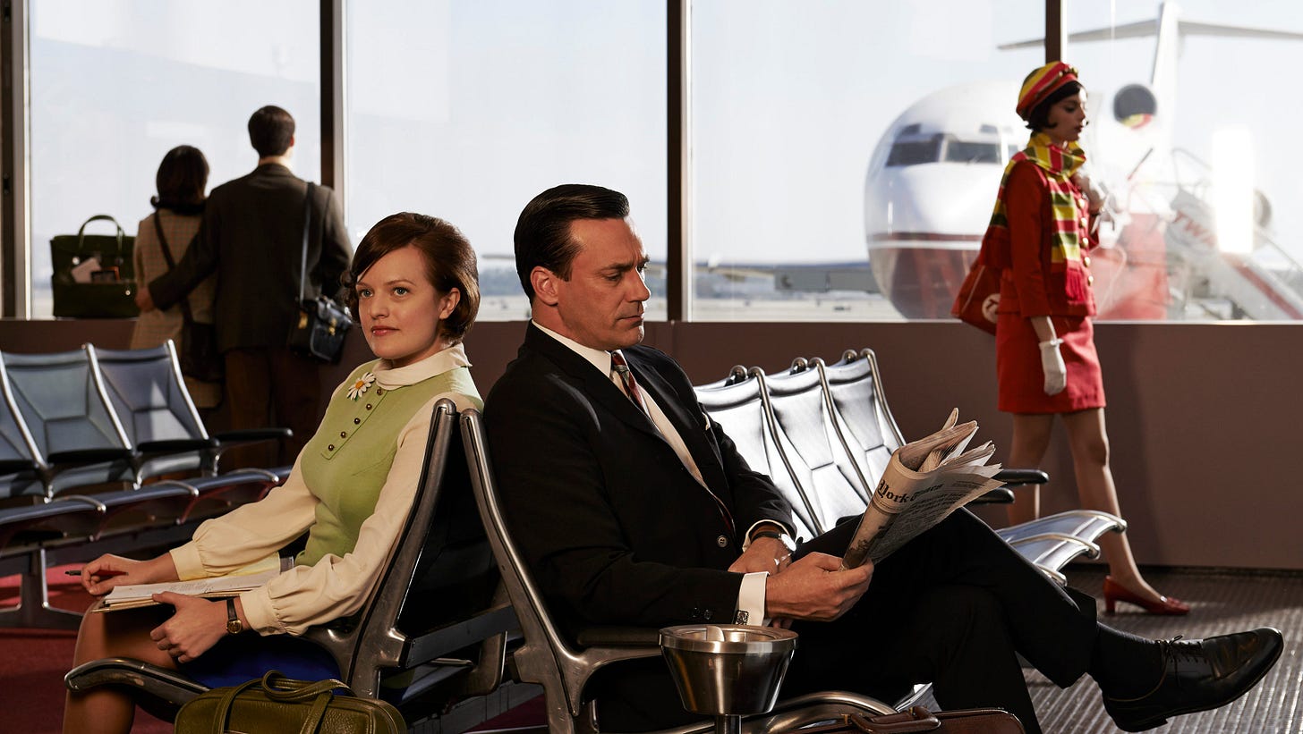 The odd couple of 'Mad Men': Peggy and Don