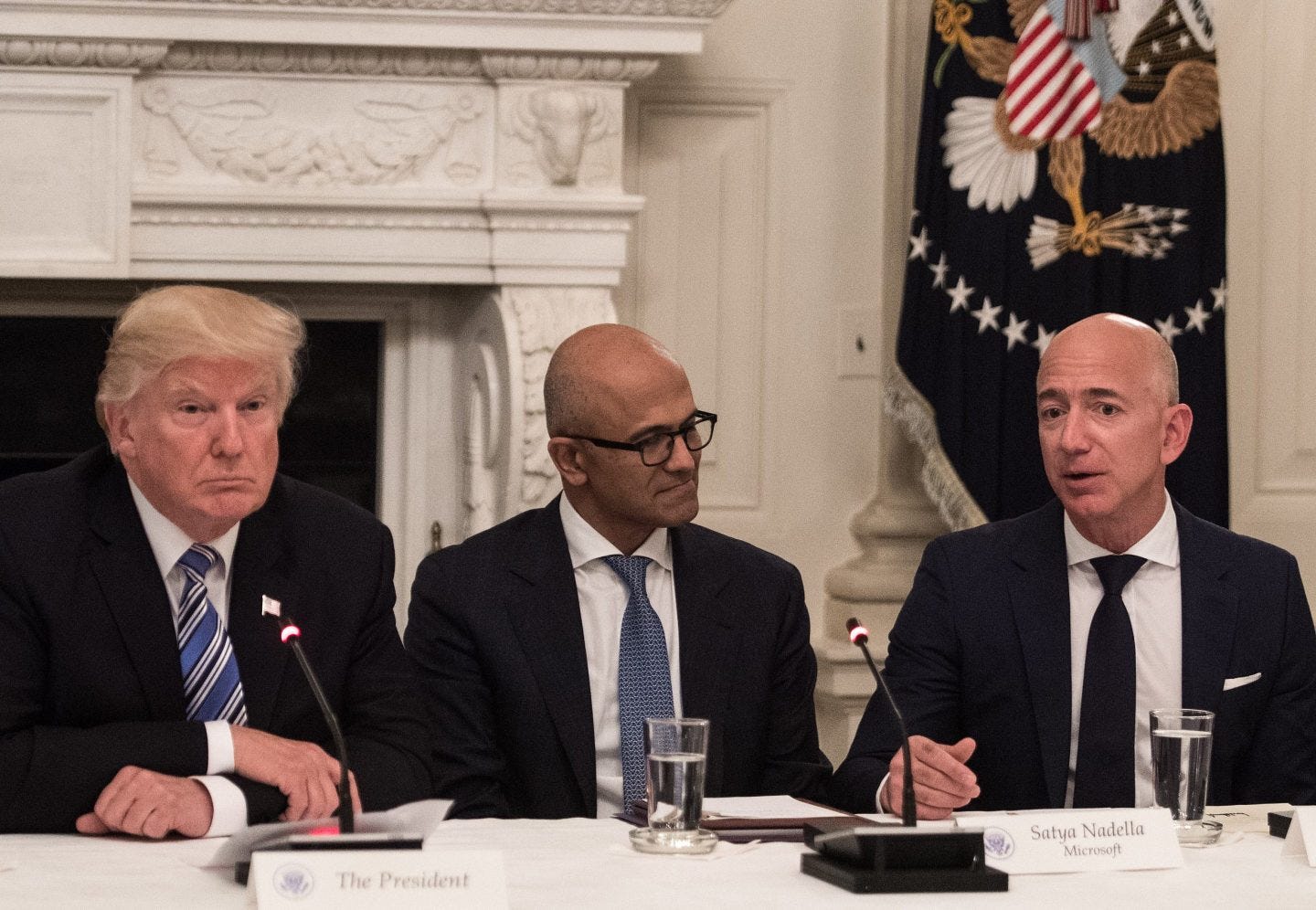 Jeff Bezos praises Donald Trump's 'grace under literal fire' after  assassination attempt | Fortune