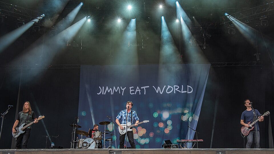 Jimmy Eat World. Photo by Stefan Brending.
