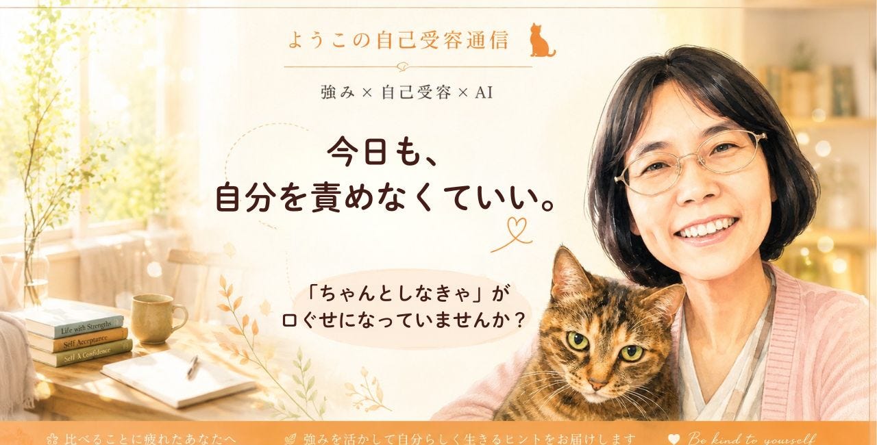 今日も、自分を責めなくていい。Vol.1