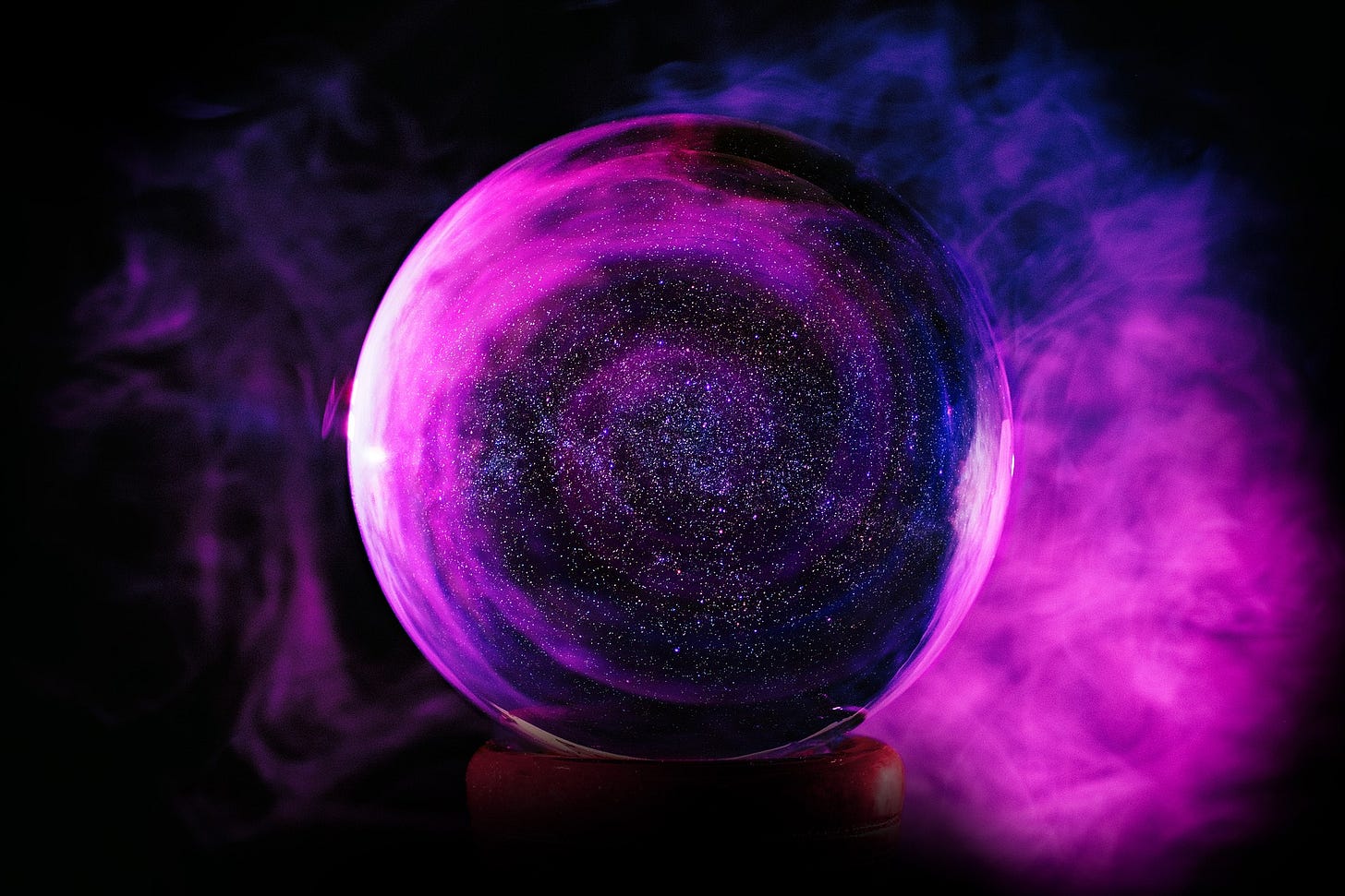 Image of purple crystal ball Image of purple crystal ball