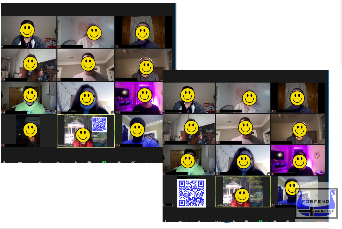 Zoom meeting screenshots