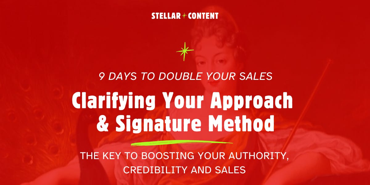 Sherpa Method. Sign Clarifying Your Signature Method & Approach