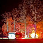 Brush Fire Burns Half Acre, Ignites Shed in Luray