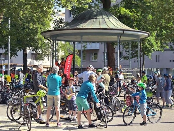 Des "Kidical Mass" suisses
