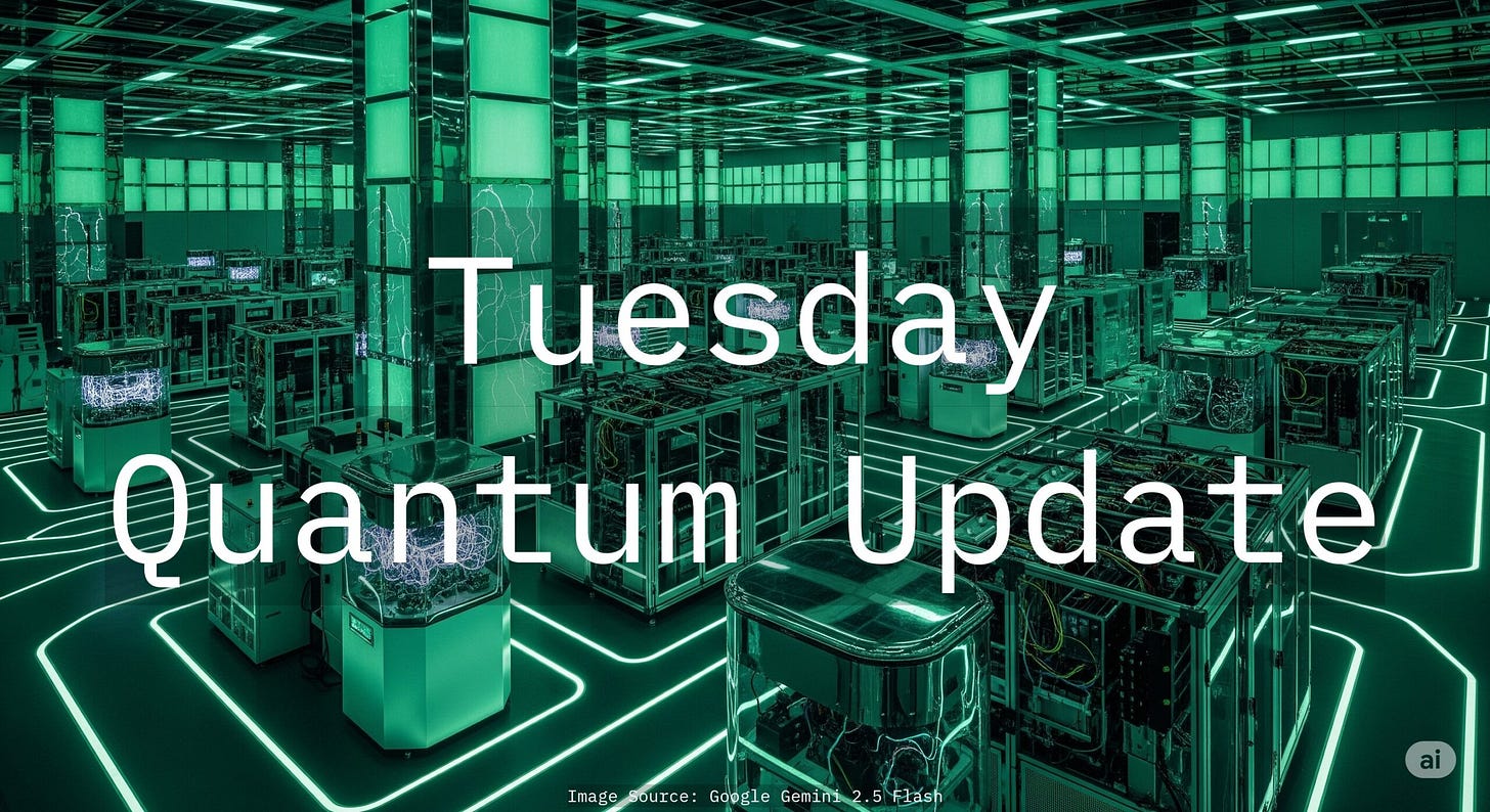 Daily quantum computing data center image