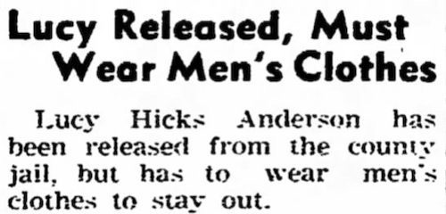 Lucy Hicks Anderson: Black Transgender Pioneer of the 1940s