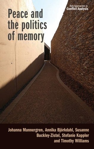 Peace and the politics of memory | NewSouth Books