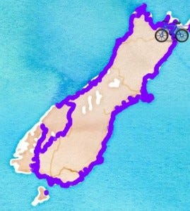 South Island Seaway Map South Island Seaway Map
