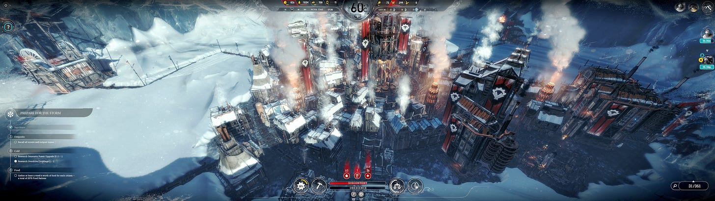 My city in Frostpunk My city in Frostpunk