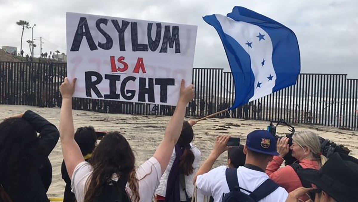Caravan arrival: What does it mean to seek asylum in U.S.
