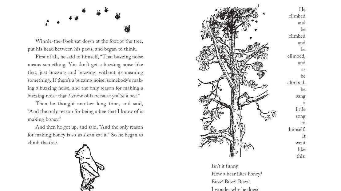 Page from Winnie-the-Pooh 100th Anniversary Edition Page from Winnie-the-Pooh 100th Anniversary Edition