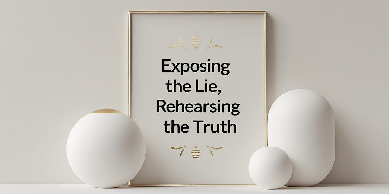 Exposing the Lie, Rehearsing the Truth