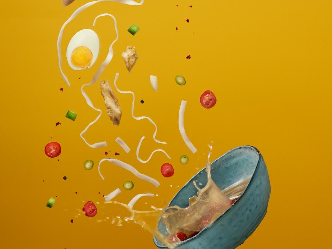 water dew on yellow background