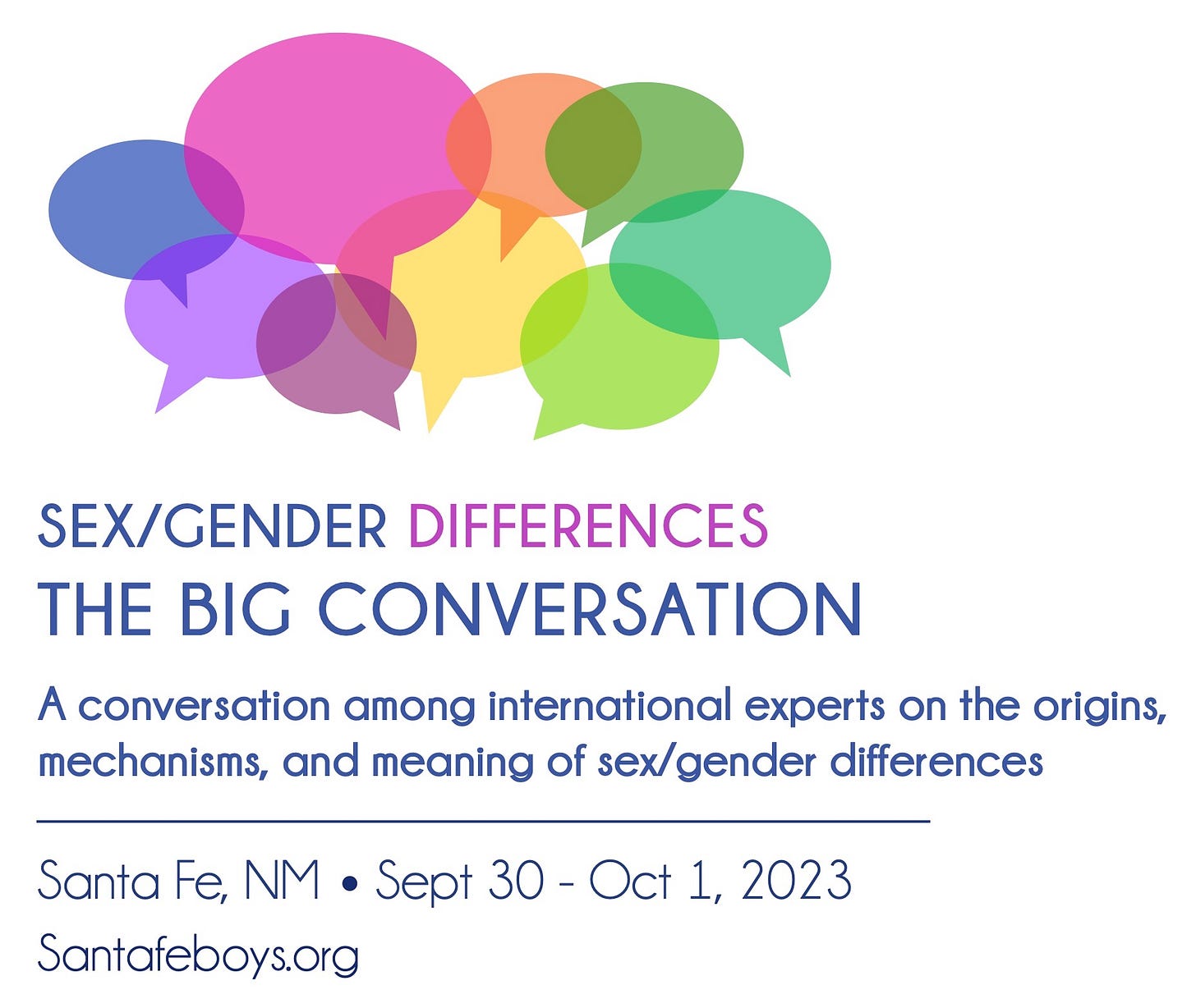 The Big Conversation - Sex/Gender Differences