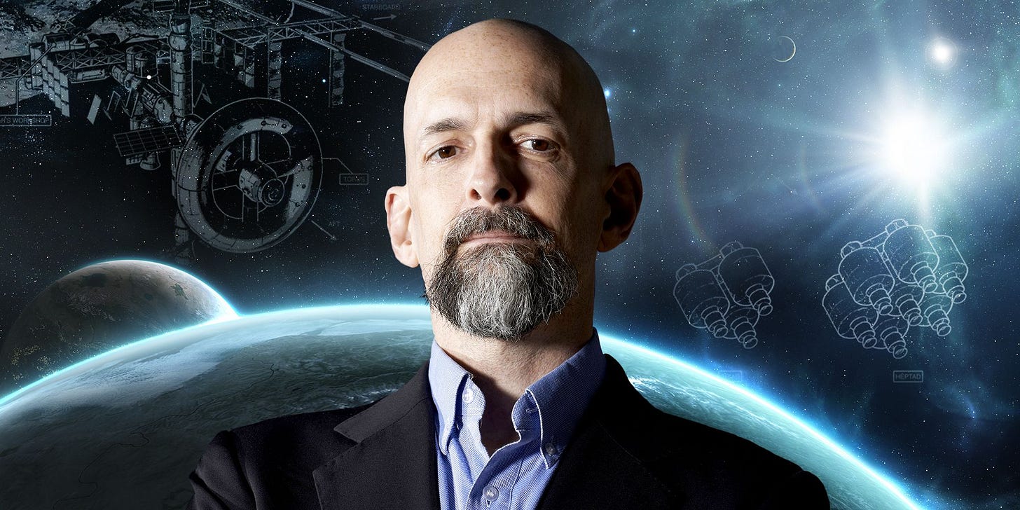 How Neal Stephenson Got Book Ideas by Moonlighting at Blue Origin