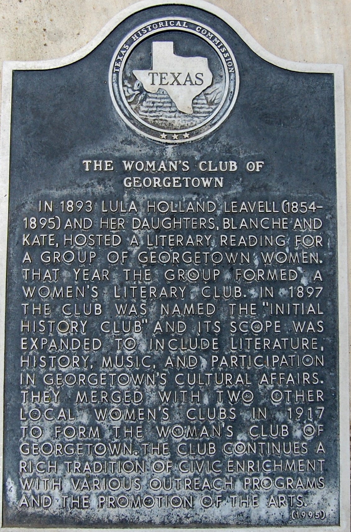 The Woman’s Club of Georgetown Marker The Woman’s Club of Georgetown Marker