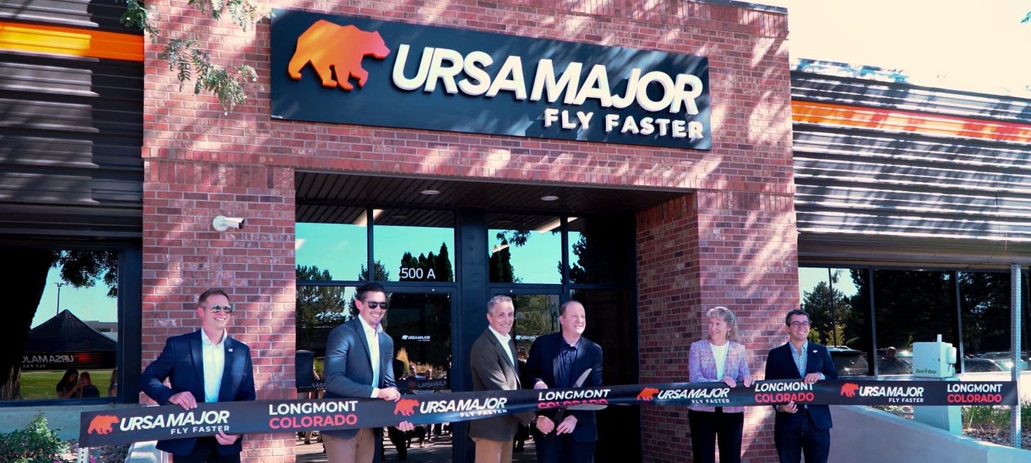 The Ursa Major manufacturing facility