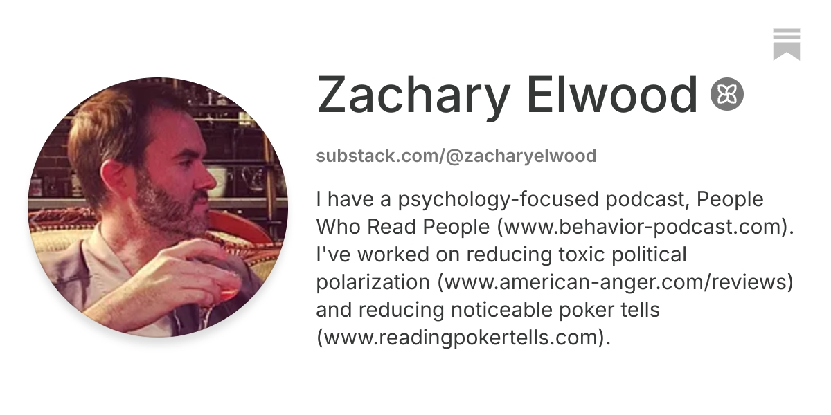 Zachary Elwood | Substack