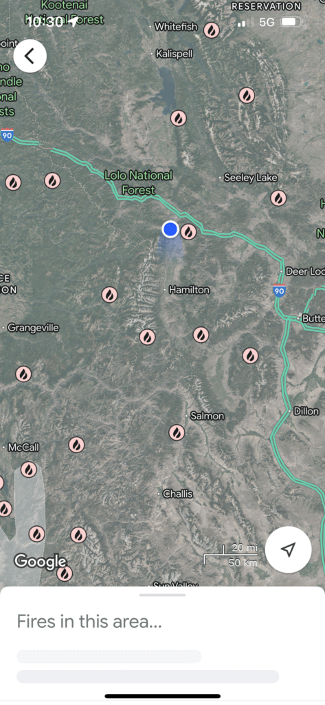 screenshot, map
