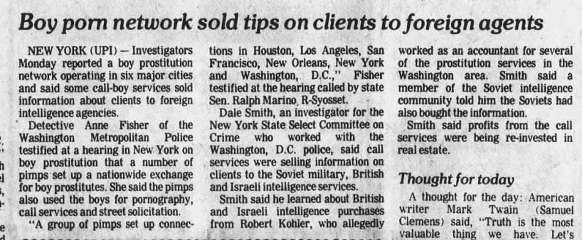 Dale Smith/Robert Kohler/Soviet intel