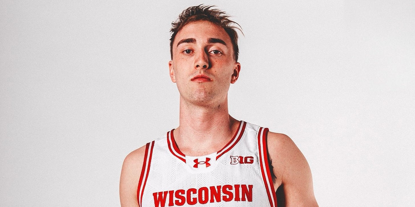 Andrew Rohde commits the Wisconsin Badgers 