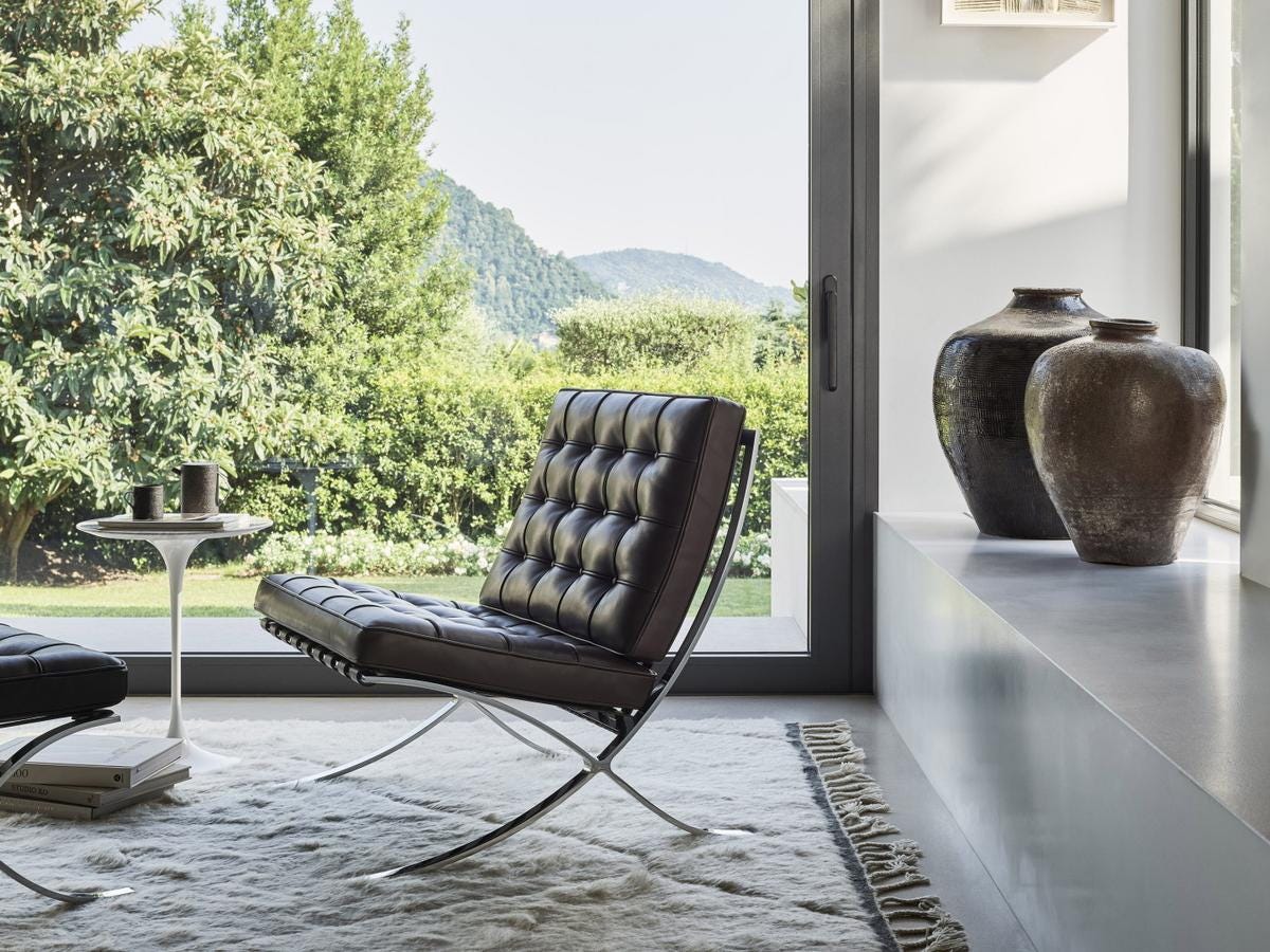 Barcelona Chair | Knoll International | Ludwig Mies van der Rohe - Designer  furniture from smow