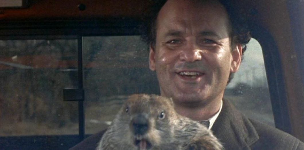 Bill Murray dans le film Un jour sans fin
