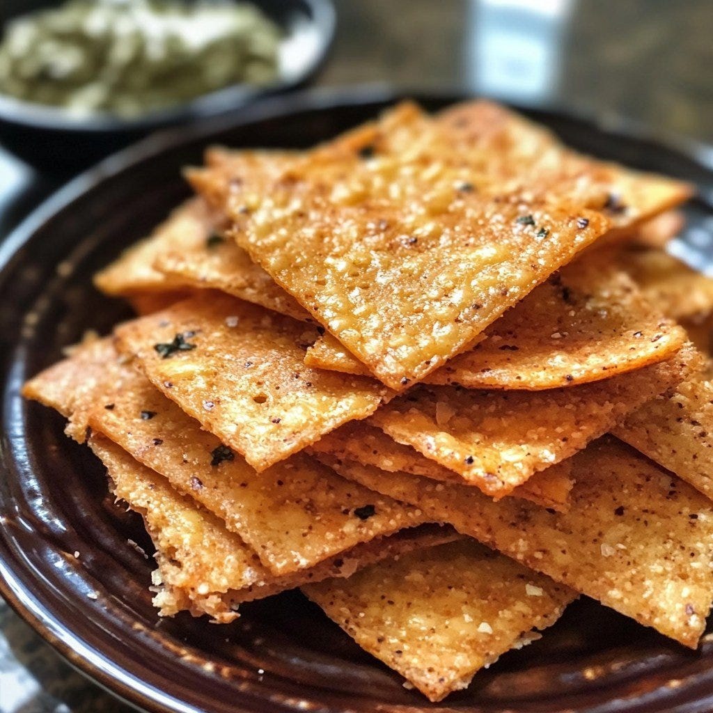 Crispy Cheesy Spicy Taco Sourdough Discard Crackers in 15 Minutes