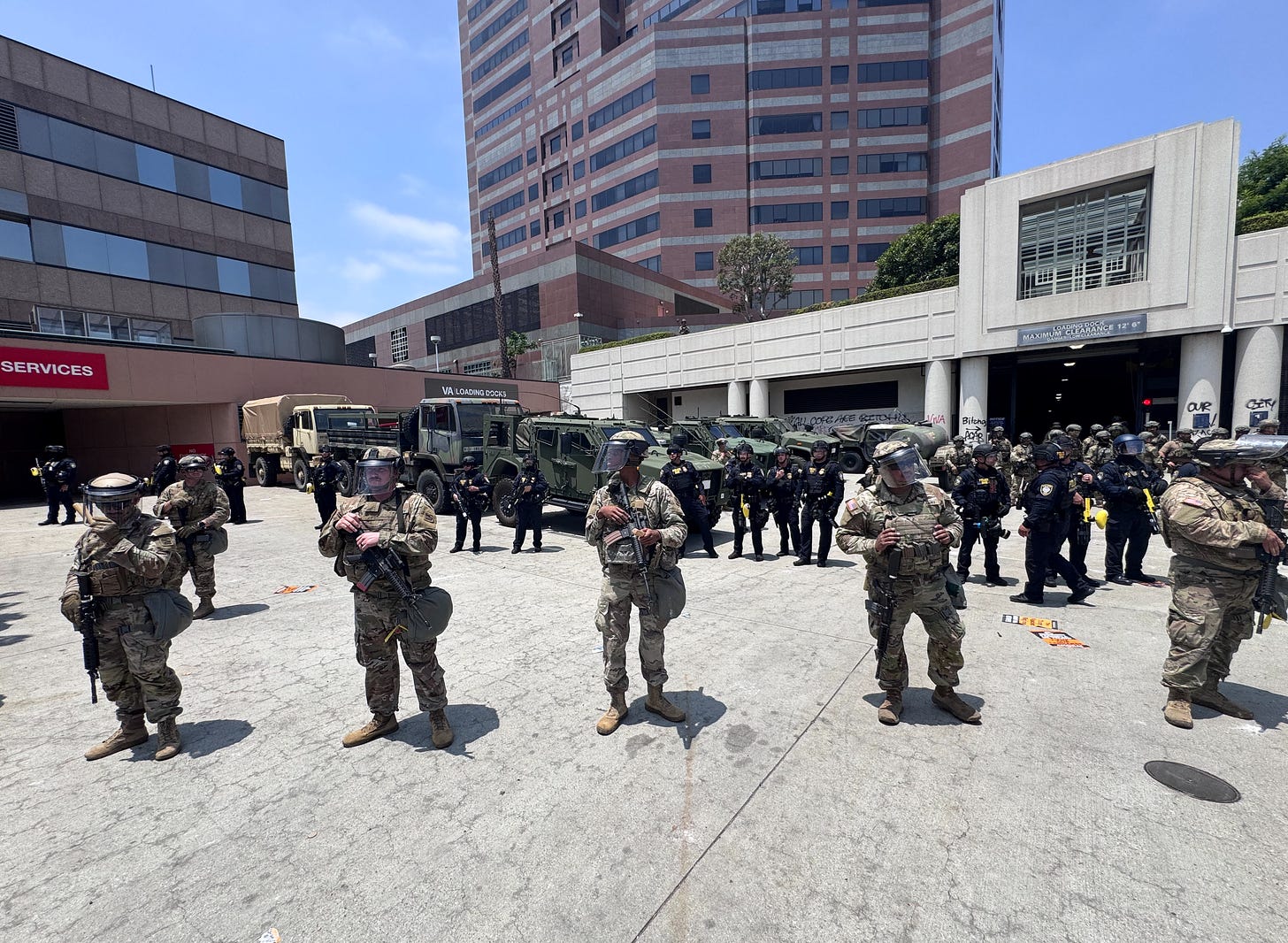 National Guard, 15 of them National Guard, 15 of them