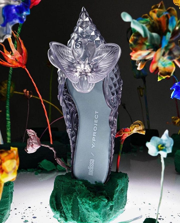 Y/Project x Melissa Court Shoes - Paperdoll Sammy