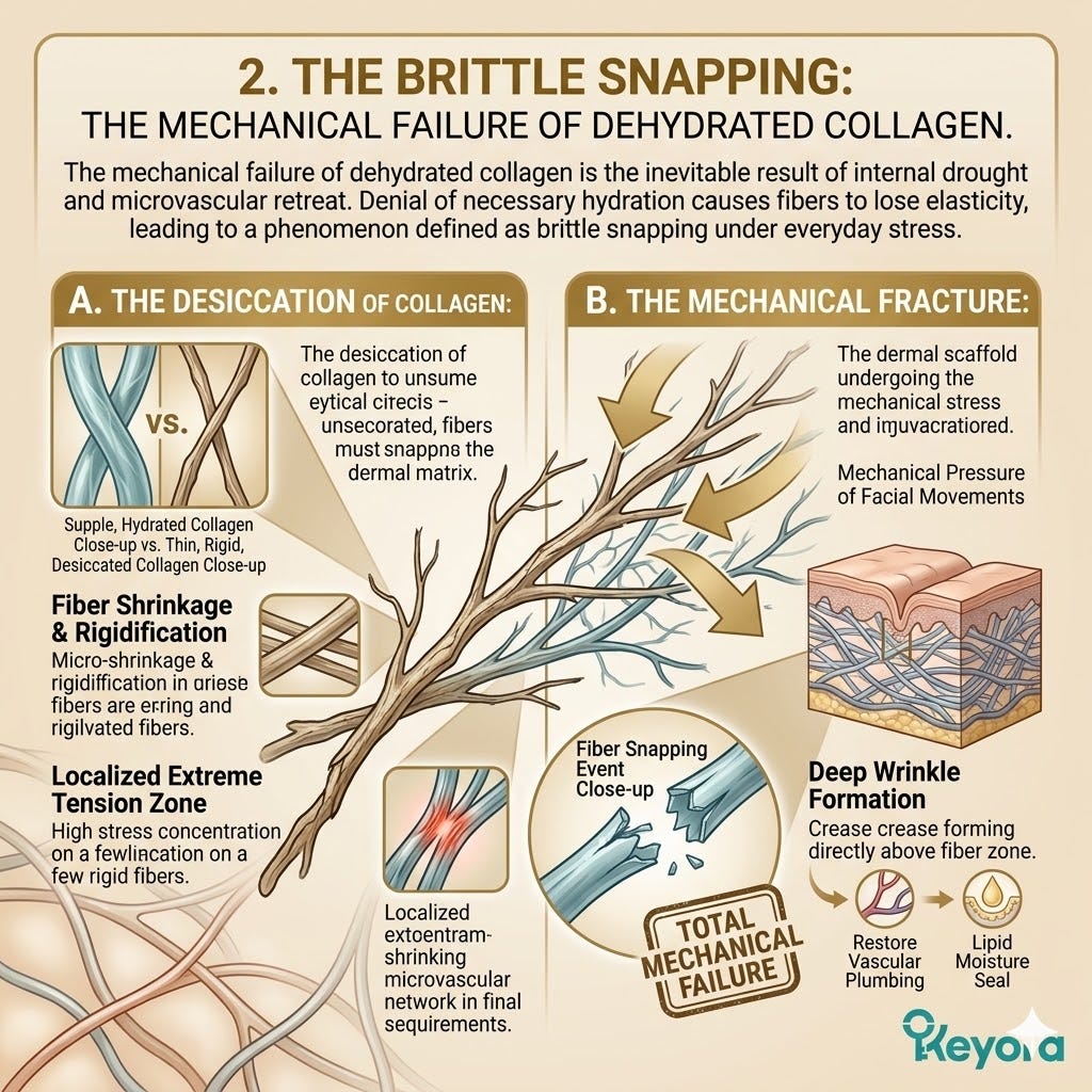 Strategic reversal of Brittle Snapping and Desiccation of Collagen via microvascular restoration to ensure ATP Synthesis and Neurological Sovereignty. Strategic reversal of Brittle Snapping and Desiccation of Collagen via microvascular restoration to ensure ATP Synthesis and Neurological Sovereignty.