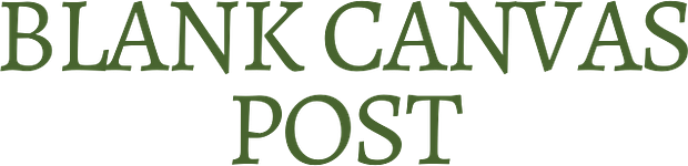 Blank Canvas Post