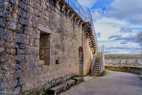 the Castle of Rocamadour