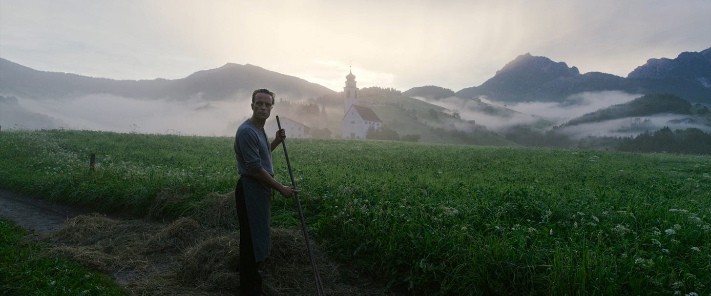 Jörg Widmer shines a light into darkness in Terrence Malick's tale of true  heroism in A Hidden Life