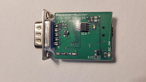Photos of the RIM-Alinco package and contents