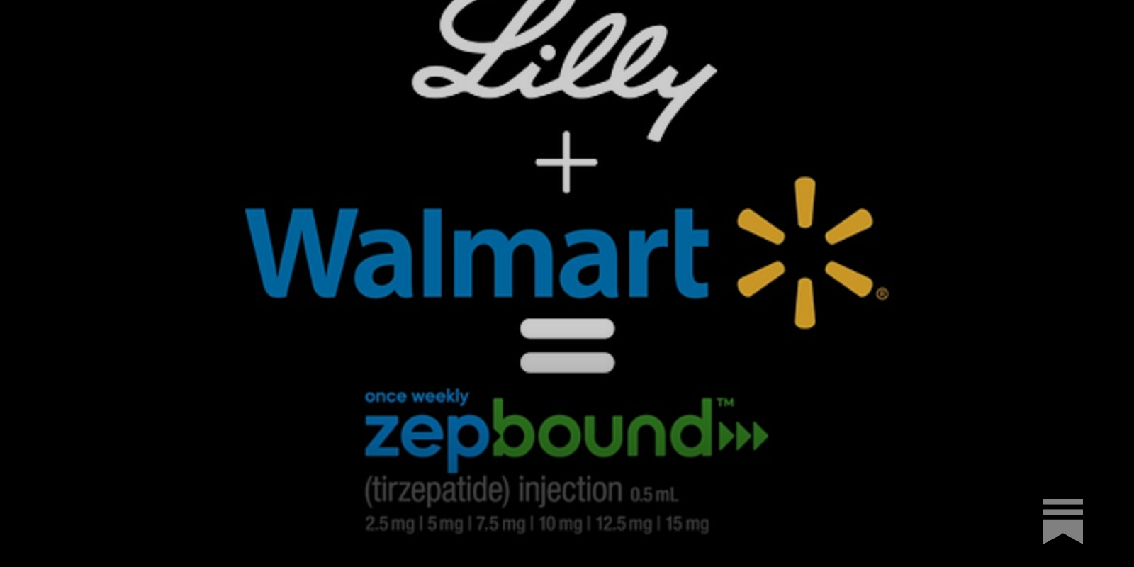 Zepbound Vials to be Available Through Walmart Pharmacies