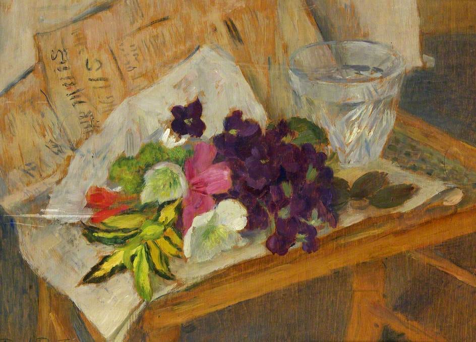 Flowers on a Chair
