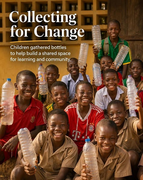 From Waste To Community Space: An Upcycling Project In Togo