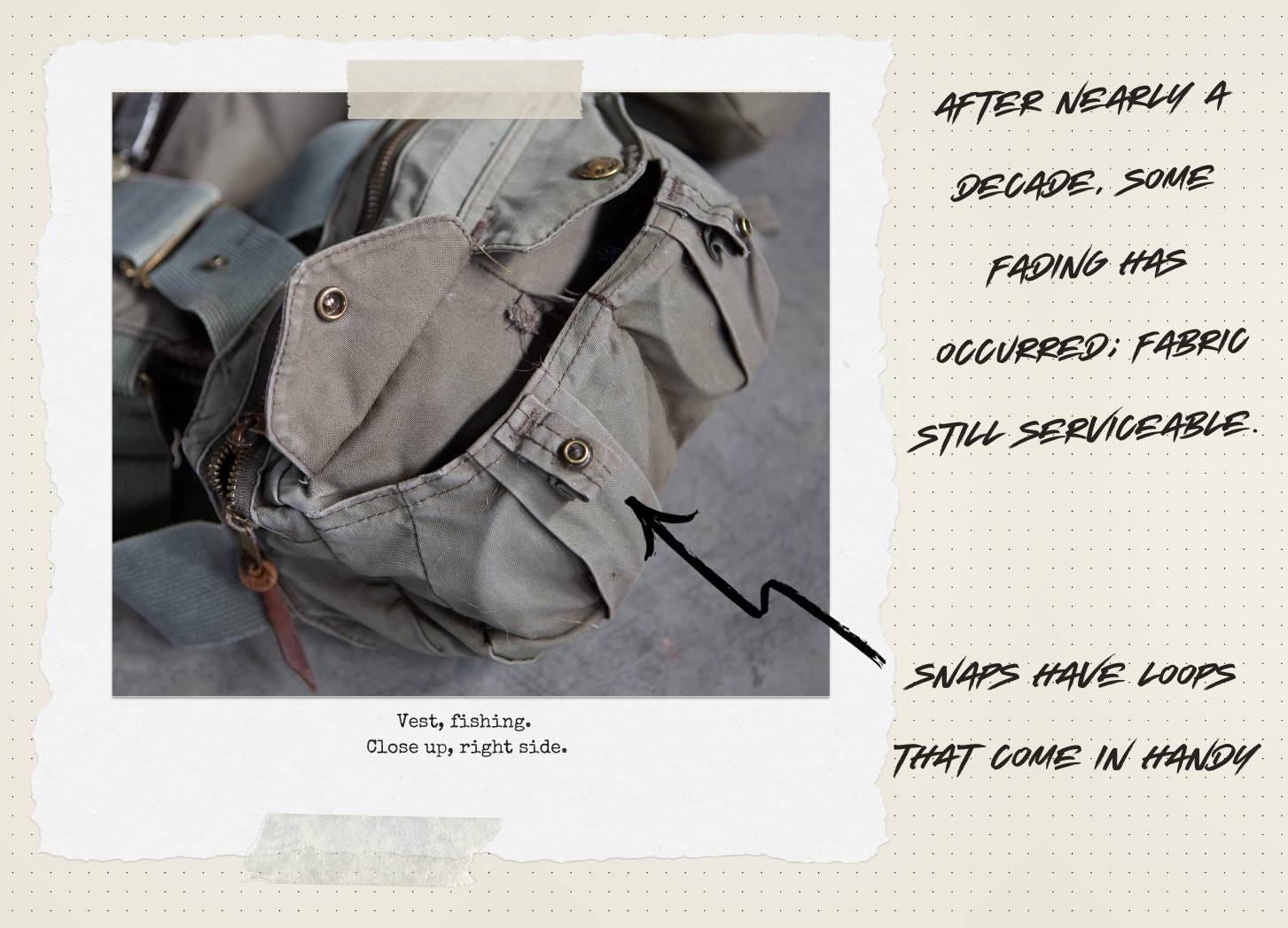 My Filson Fly Fishing Vest Just Won't Quit - by Jacob Sotak