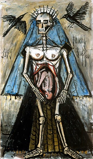 La Mort #5, 1999 - Bernard Buffet - WikiArt.org