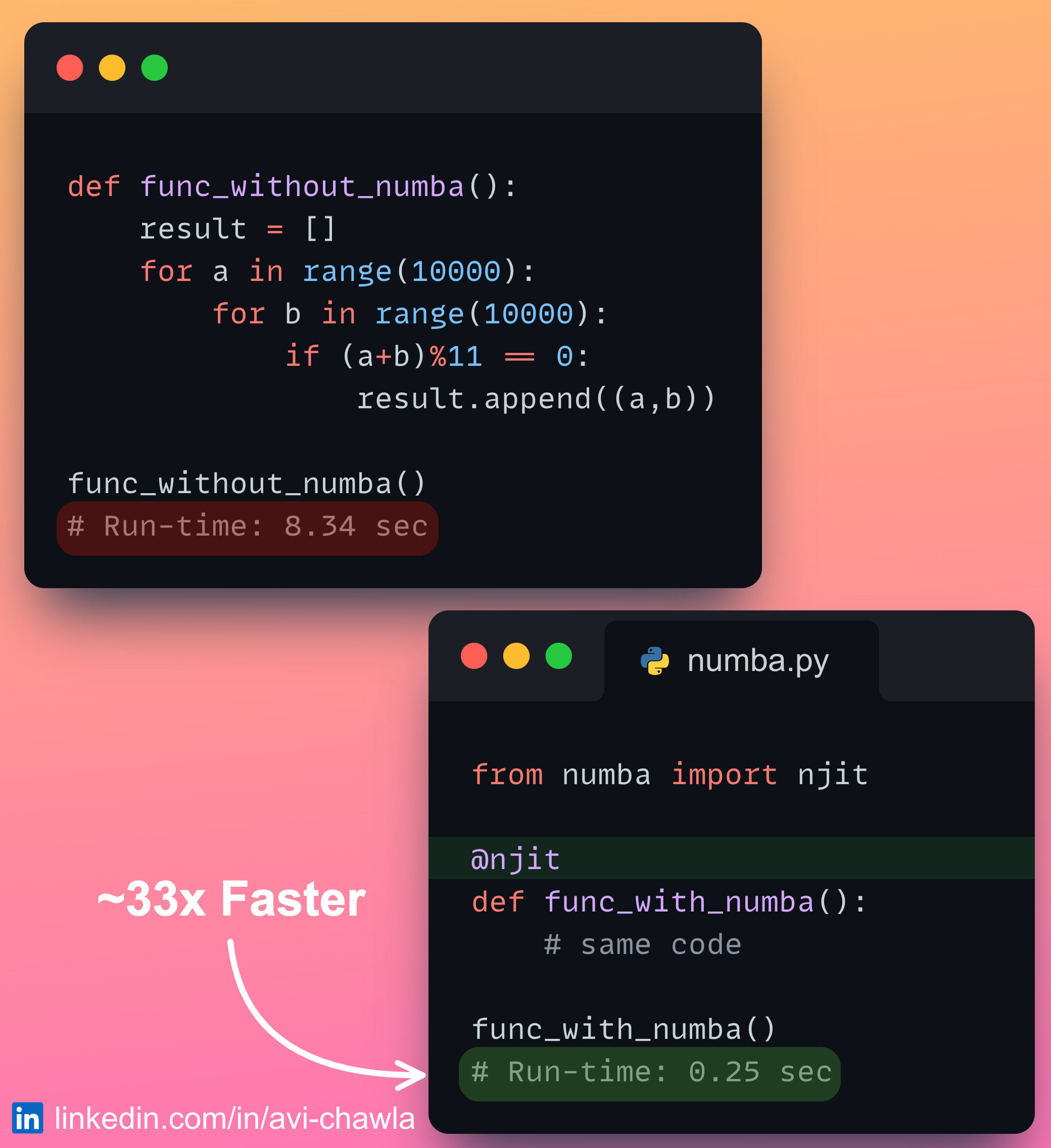 🚀 A Single Line That Will Make Your Python Code Faster