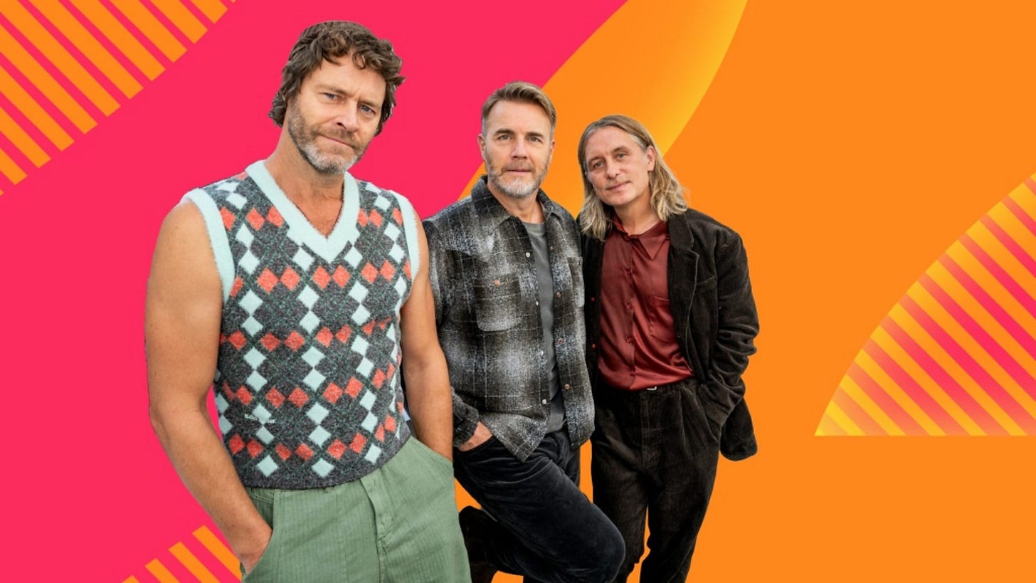 Take That to perform for Radio 2 In Concert and talk in-depth in Reel  Stories on BBC Two