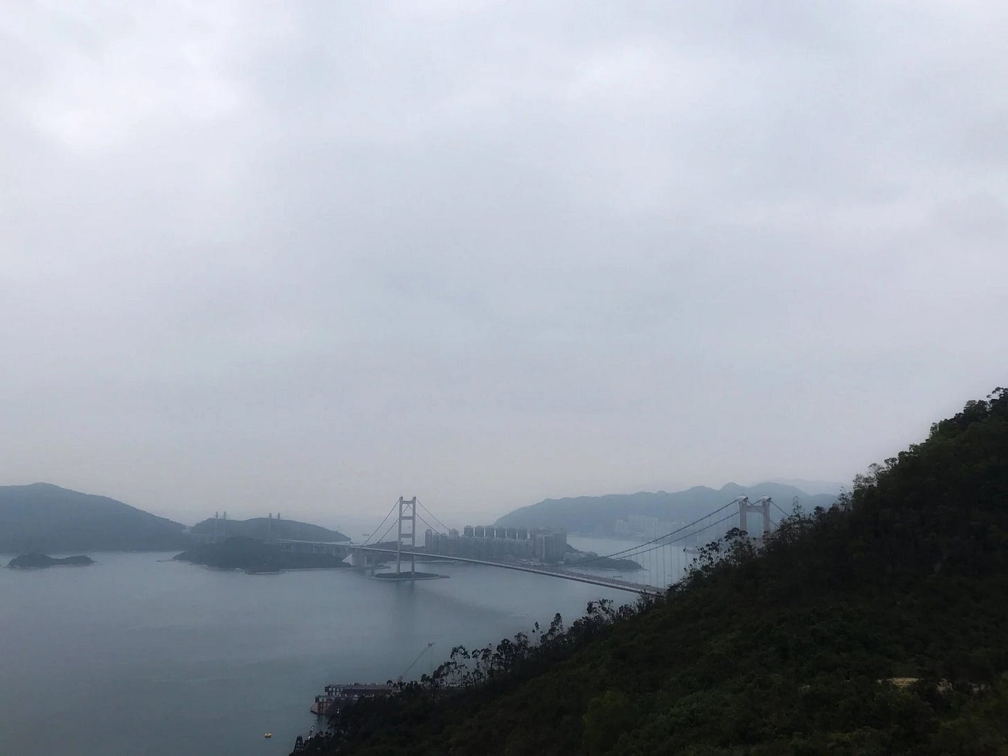  Tsing Ma Bridge, Hong Kong’s Golden Gate Bridge (dubbed by moi) 