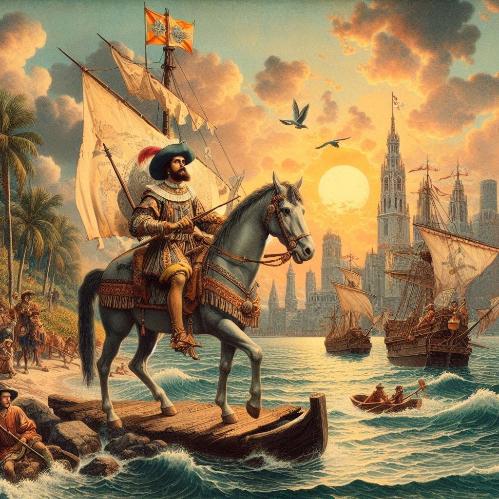 1513 Ponce de León Explores Florida