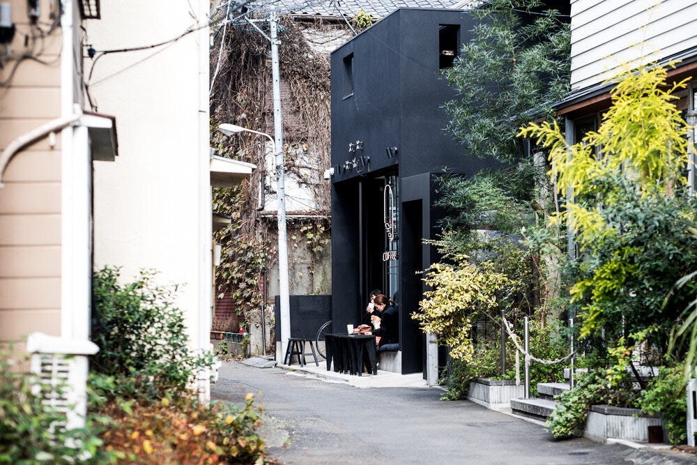 Chop Coffee on Cat Street in Tokyo.