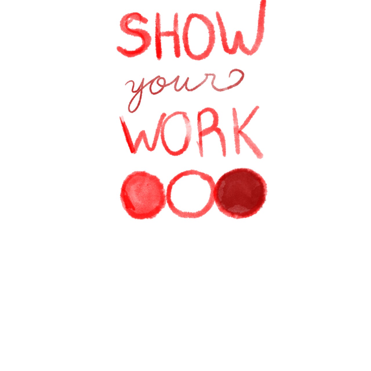 Show Your Work