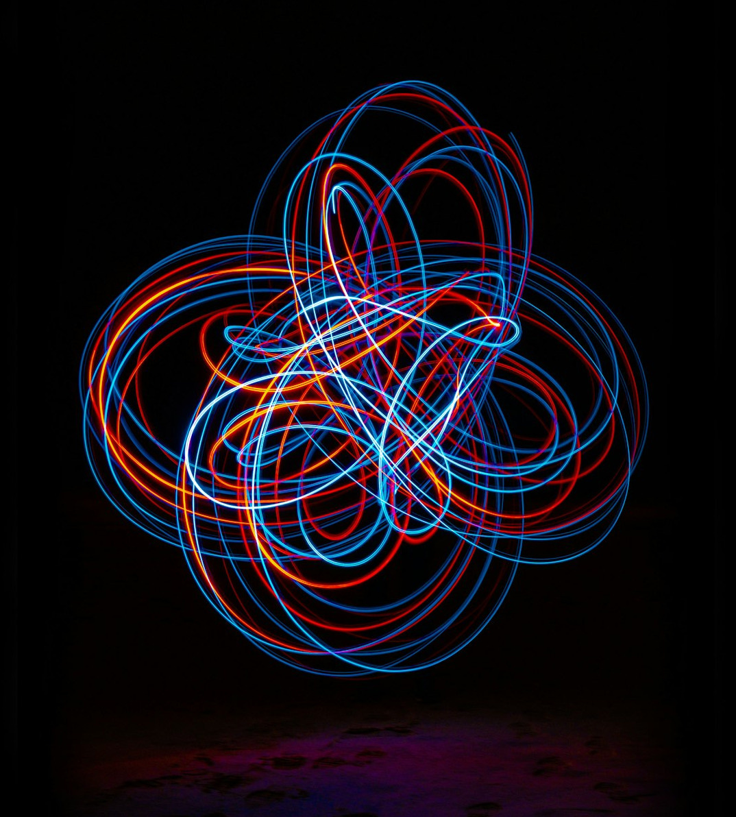 a blurry photo of a bunch of circles a blurry photo of a bunch of circles