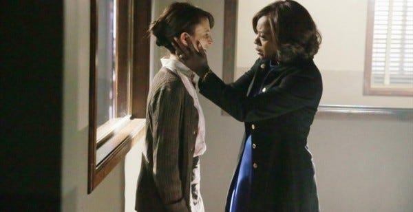 how to get away with murder annalise comforting crazy woman 2015 how to get away with murder annalise comforting crazy woman 2015